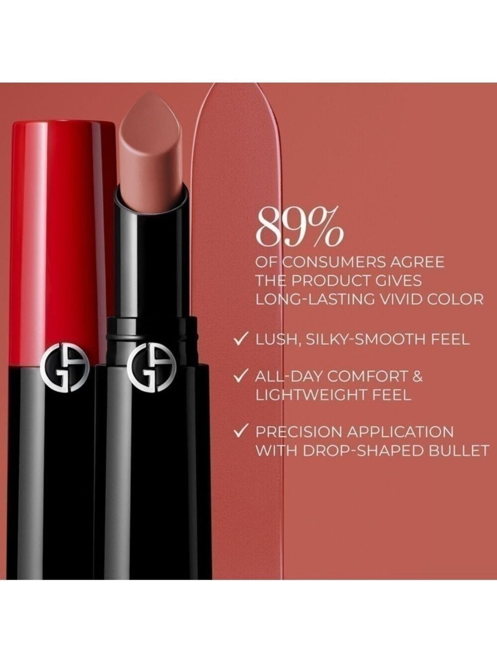 Armani lip power, longwear lipstick-various colours - Picture 3 of 5